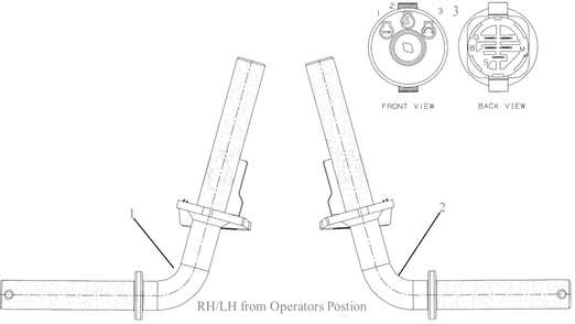 Front Axleandswitch Diagram and Parts List for 679-46 (13AJ77KT345)(2020) Yard Machines Lawn Tractor